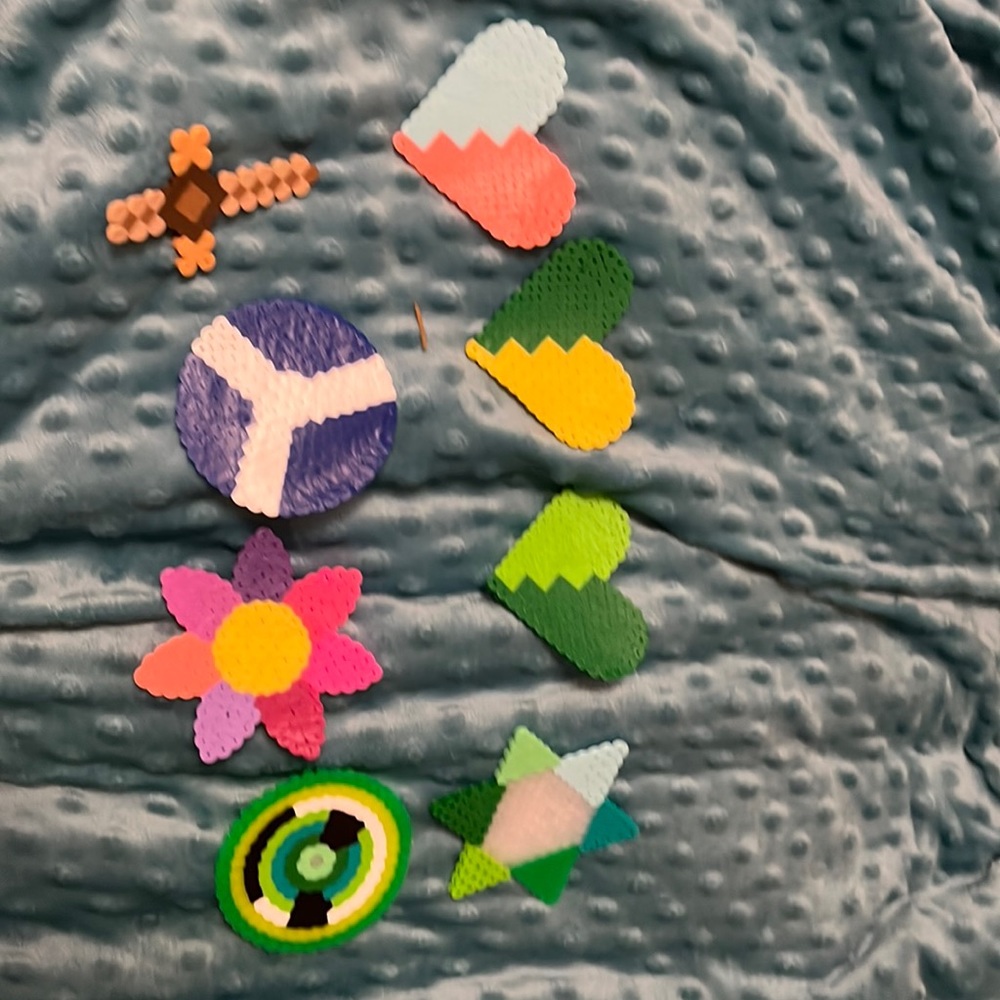 cute set of handmade crafts